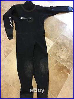 Decor Xtremes Dry Scuba Suit Men's Size M Cold Water Diving Good Condition