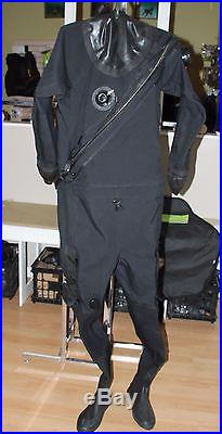 Diving Concepts Front Zip Scuba Drysuit Size Medium Large
