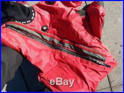 Drysuit Scuba Neoprene Large Extra Large Suunto Finn Dry Attached Hood & Booties