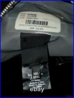 Drysuit Whites Fusion One Drysuit Size 2XL/3XL Black Excellent Cond Used