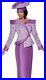GMI Dsigner Suit 2023 Asymetrical Cut Rhinestones Silk Look Lavender sizes 8-30W