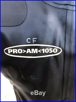 Gates Pro AM 1050 Vulcanized Rubber SCUBA Drysuit (L) Pro diving range bag