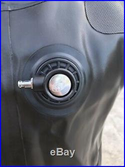 Gates Pro AM 1050 Vulcanized Rubber SCUBA Drysuit (L) Pro diving range bag