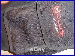 Hollis BIODRY FX100 SCUBA DIVE DIVING drysuit MENS SMALL