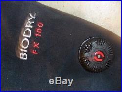 Hollis BIODRY FX100 SCUBA DIVE DIVING drysuit MENS SMALL