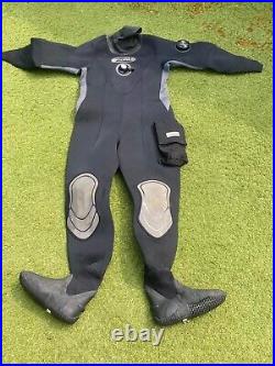 Ladies O'three Dry Suit Inc Bag And Changing Mat. Scuba Snorkel