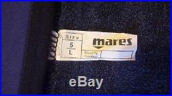 Mares' Scuba Diving Jacket, Trousers, Carry Bag Size L/5 Excellent Condition