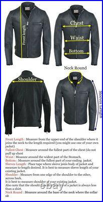 Men Designer Quilted Leather Jacket Slim Fit Racing Motorcycle Scuba Jacket PL95