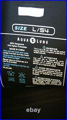 Men's AQUALUNG Blizzard Pro 4mm Drysuit With Boots Size 54 / L Large