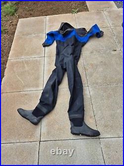 Mens Scuba Diving Dry Suit, Large