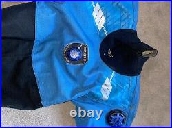Mens northern diver dry suit used scuba diving