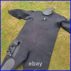 Neoprene diving drysuit LARGE scuba dry suit