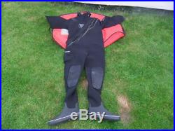 Northern Diver Cnx 25 Drysuit Large Neoprene Scuba Diving 9 Boots 5,10 Bag