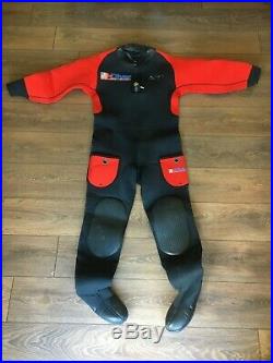 Northern Diver Dry Suit medium scuba diving set. Hood, Gloves. Make an offer