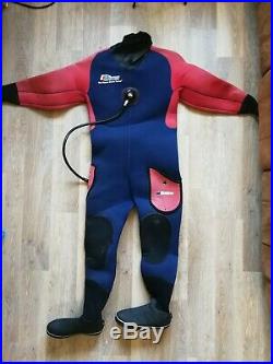 Northern Diver Euro Drysuit scuba diving dry suit large