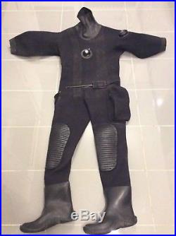 Northern Diver Ex Royal Navy Compressed Neopreme Scuba Diving Dry Suit Size M L