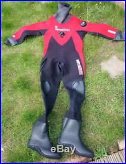 Northern Diver OuterEdge Compressed Neoprene Mens Scuba Dry suit. New. Medium
