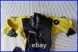 Northern Diver Womens Dry Suit and Bag Scuba Diving -Size Small
