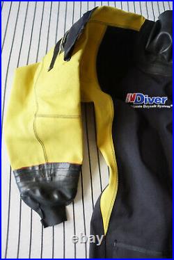 Northern Diver Womens Dry Suit and Bag Scuba Diving -Size Small