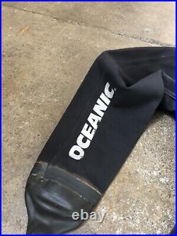 OCEANIC Scuba diving oceanic diving drysuit snugpack High Neck MEDIUM / L FEET