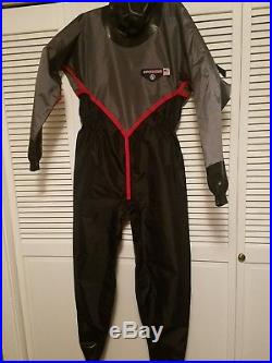 OS Systems Drysuit Large MADE IN USA Dry Suit Scuba Kayak Surf Paddle