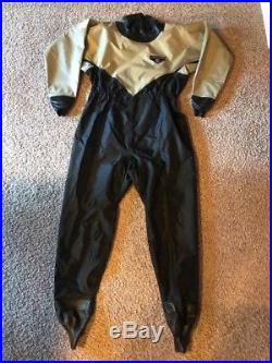 OS Systems Drysuit XL MADE IN USA 427909511XLK Dry Suit Scuba Kayak Surf Paddle