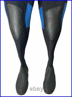 O'Neill Drysuit 7.5 mm Scuba Neoprene Large L Style 403939 Blue Black Dry Suit