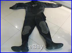 O Three Diving Scuba Dry Suit Size Approx 42 Plus O Three Diving Bag