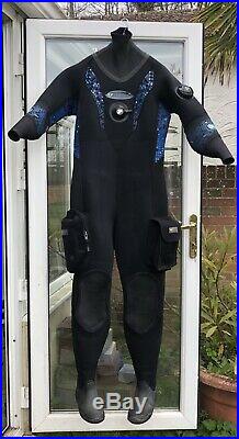O'Three MSF500tb SCUBA diving Dry Suit Ladies/womens With Bag