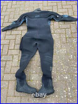 O'Three Neoprene MSF 500 Scuba Diving Drysuit Ladies Size 12 Boots UK6