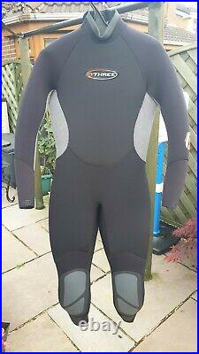 O' Three Othree 65 semi-dry suit wetsuit SCUBA Diving Size L