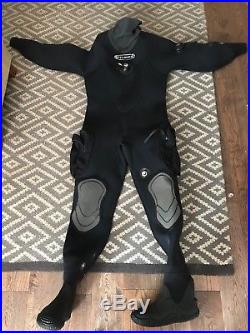 O three scuba diving dry suit Size Large