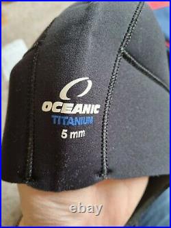 Oceanic Aerdura Ti Titanium Drysuit Size ML Apeks Valves, Scuba Diving