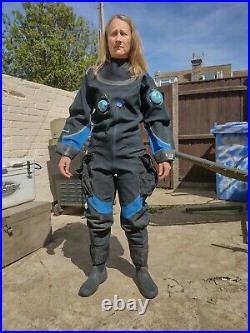 Oceanic Flexia Woman's Scuba Diving Membrane Drysuit Medium