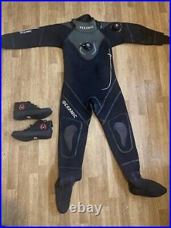 Oceanic Pioneer scuba diving dry suit Ladies Medium Large