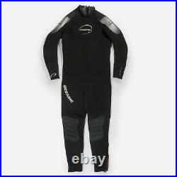 Oceanic Shadow Titanium Wet Suit Semi-Dry Suit 5mm Scuba Diving Men's Large