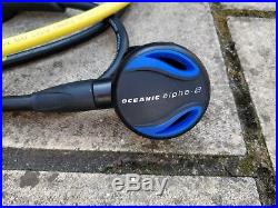 Oceanic alpha 8 scuba diving regs (CDX 5 1st stage, compass, spg, dry suit hose)