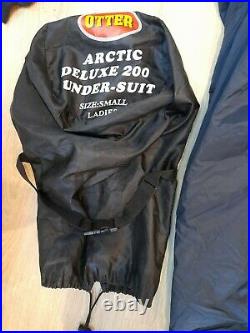 Otter Arctic Deluxe 200 Undersuit and booties womens small Scuba diving