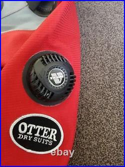 Otter Red Scuba Drysuit, M, New