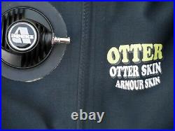 Otter Velvet Skin Scuba Drysuit VGC Size MTM Ladies ML Boots 7 Latex Seals