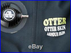 Otter Velvet Skin Scuba Drysuit VGC Size MTM close Ladies ML Boots 7 Latex Seals