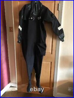 Otter scuba diving dry suit Ladies size 12 with thermal liner