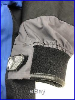 Palm Sidewinder Classic XP 150 Mens Black/Blue Scuba Drysuit Size M/L