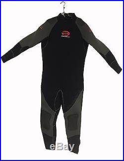 Pinnacle 7mm Merino Wool Lined Element Cold Water Scuba diving semi Dri Suit 4XL