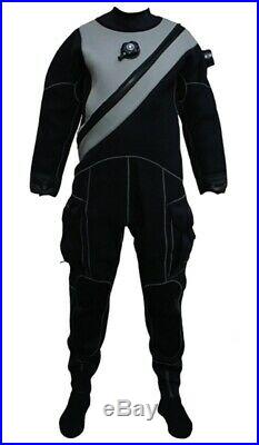 Pinnacle Black Ice Drysuit Size X-Small Cold Water Gear Scuba Diving Equipment