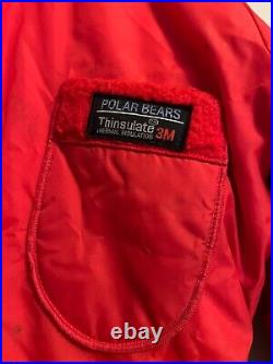 Polar Bears 3M Thinsulate Diving Suit Warm Under Suit Scuba Vintage