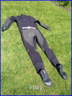 Poseidon Flexisuit drysuit Med/Large SCUBA diving dry suit