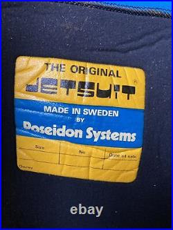 Poseidon Systems The Original JETSUIT Scuba Diving Drysuit Large