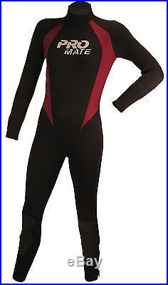 Promate Avalon 6mm Women's 2-Piece Hooded Semi-Dry Full Suit Scuba Dive Wetsuit