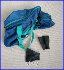 RARE Avon Rubber Diving Drysuit Size 5 XLARGE military scuba suit Latex seals